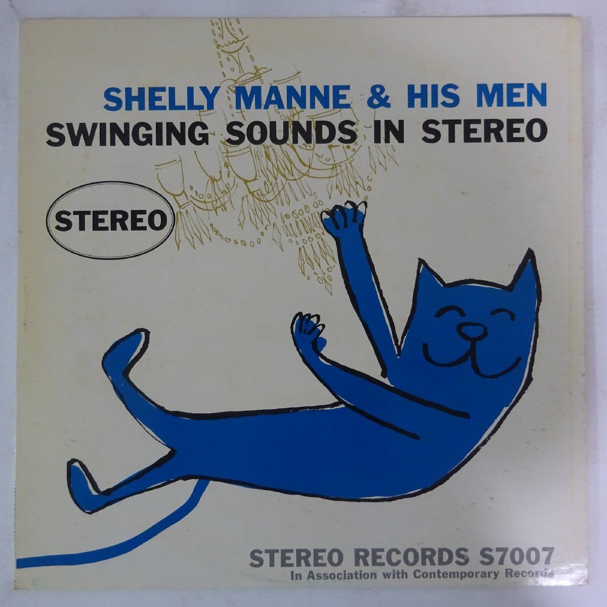 14025481;【US盤/CONTEMPORARY/艶黒ラベル/深溝】Shelly Manne & His Men / Swinging Sounds In Stereo_画像1