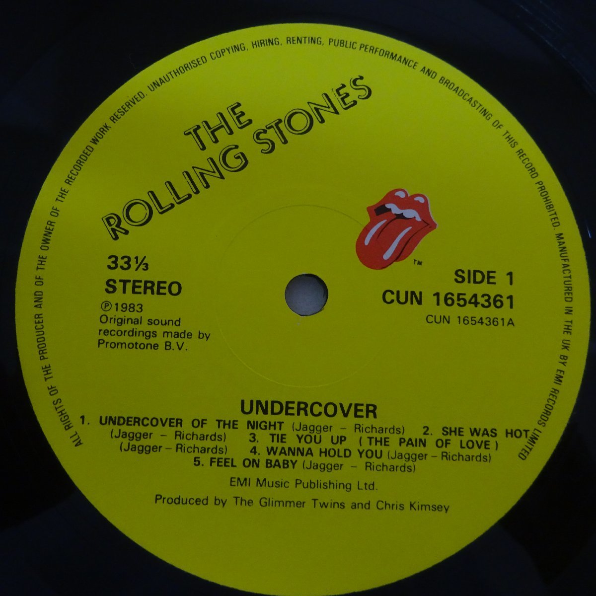 11174885;【UK盤】Rolling Stones / Undercover_画像3