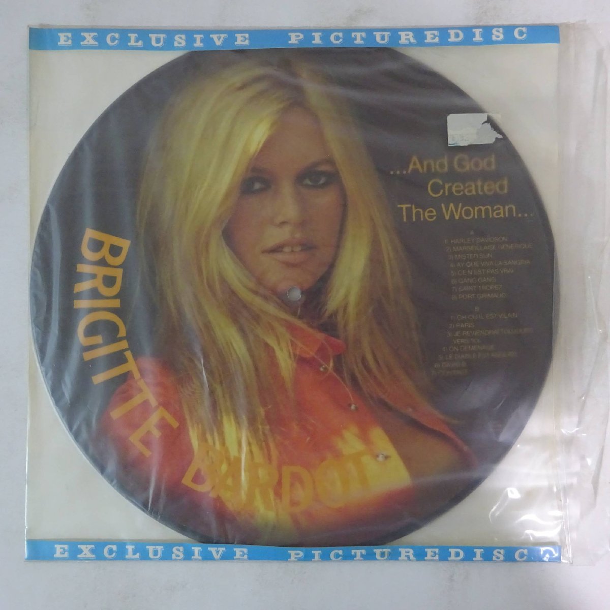 11174910;【Netherlands盤/ピクチャーディスク】Brigitte Bardot / ...Et Dieu Crea La Femme... / ...And God Created The Woman..._画像1