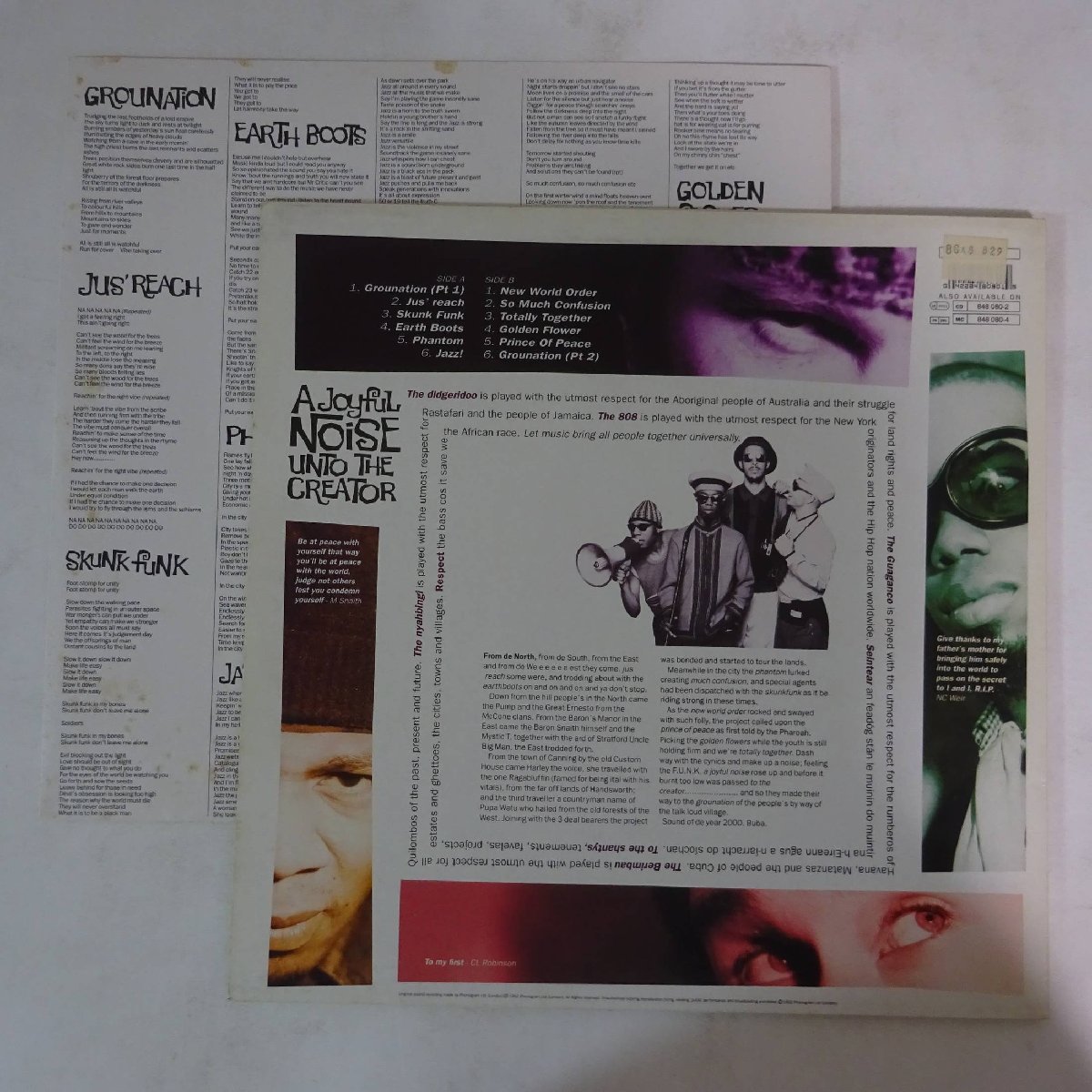 14025527;【Netherlands盤/LP】Galliano / A Joyful Noise Unto The Creator_画像2