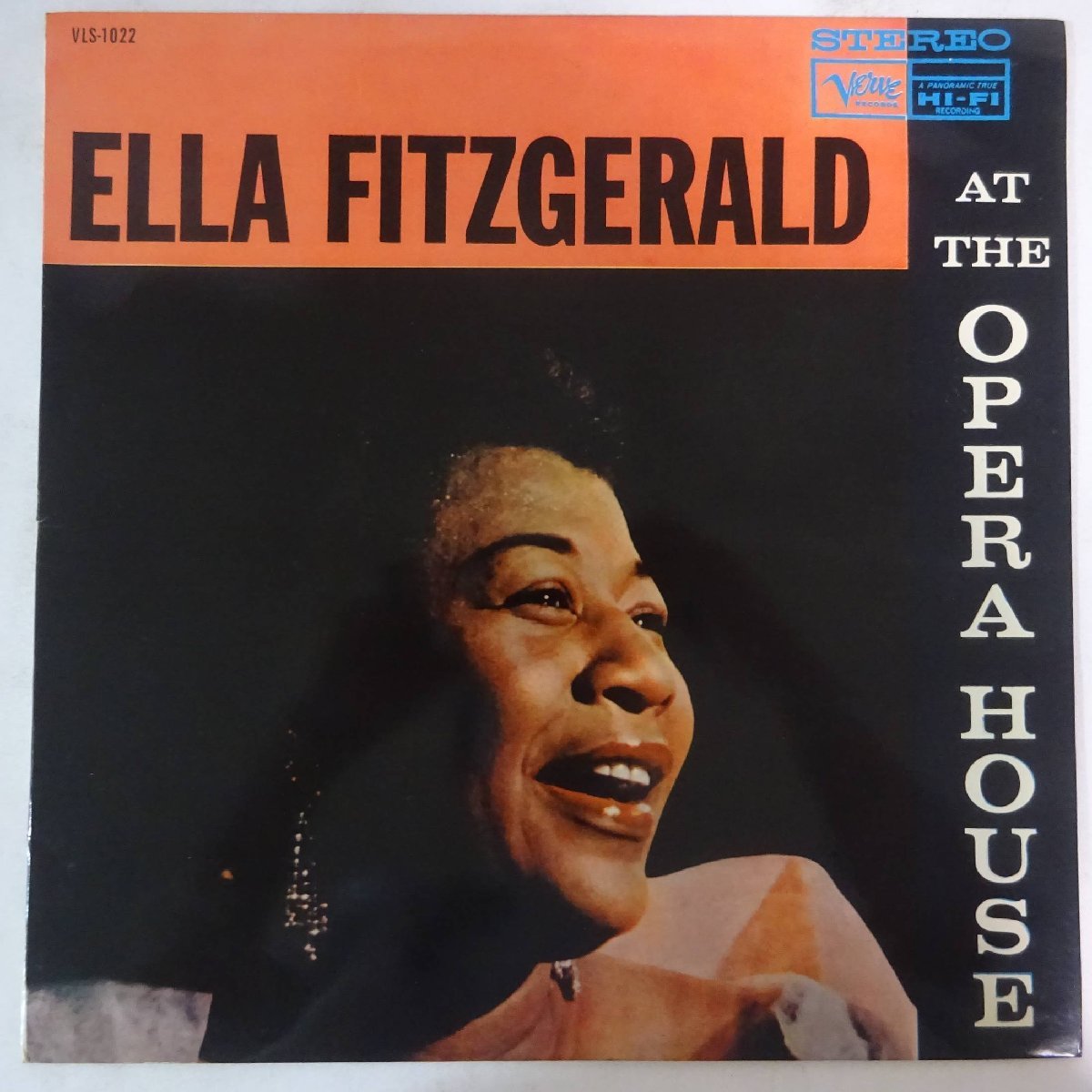 14025552;【国内盤/Verve/ペラジャケ】Ella Fitzgerald / Ella Fitzgerald At The Opera House オペラ・ハウスのエラ_画像1