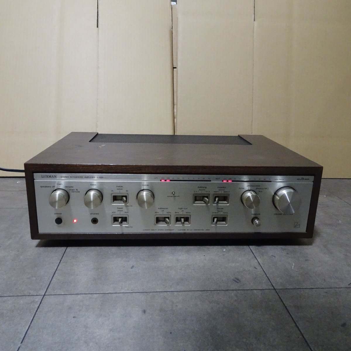 LUXMAN L-48A ラックスマン プリメインアンプ | symposium.rest LUXMAN L-48A ラックスマン プリメインアンプ | symposium.rest