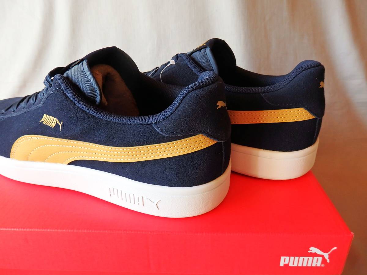 29cm！新品◆PUMA SMASH V2/限定カラーモデル◆US11(29cm)NAVY◆テニス/サーフィン/スケートボード/スノーボード/BMX_画像5