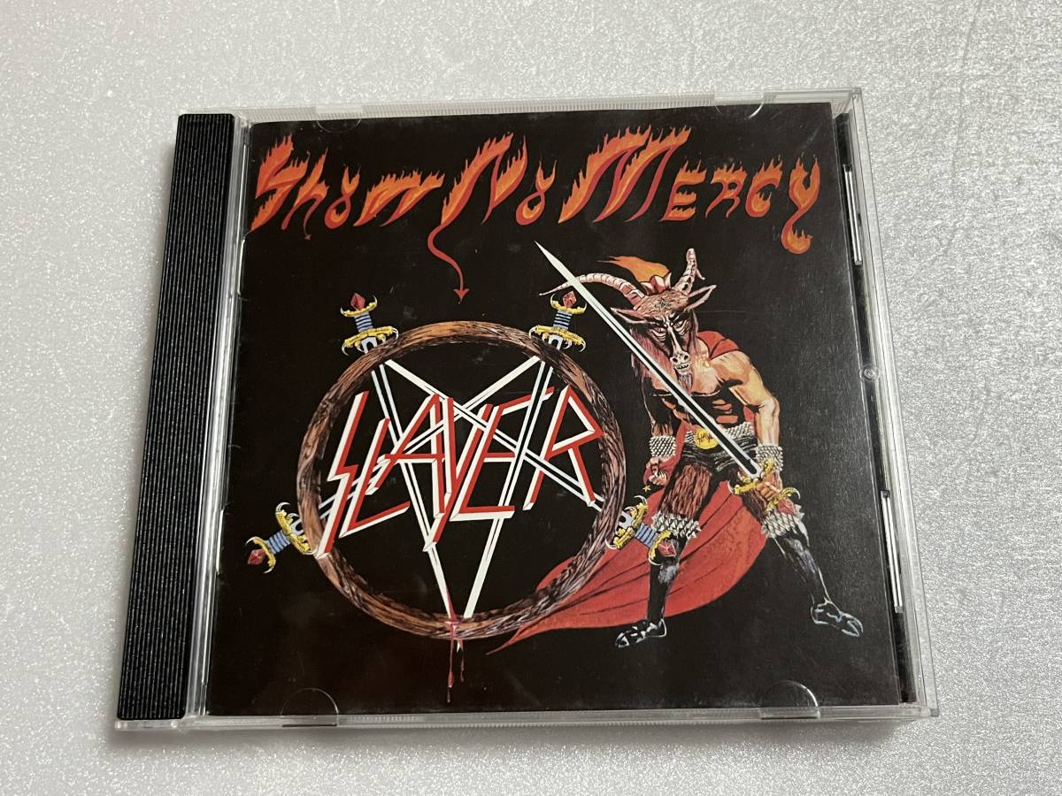 スレイヤー　ショウ・ノー・マーシー　SLAYER　SHOW NO MERCY　輸入盤　デジタルリマスター_画像1