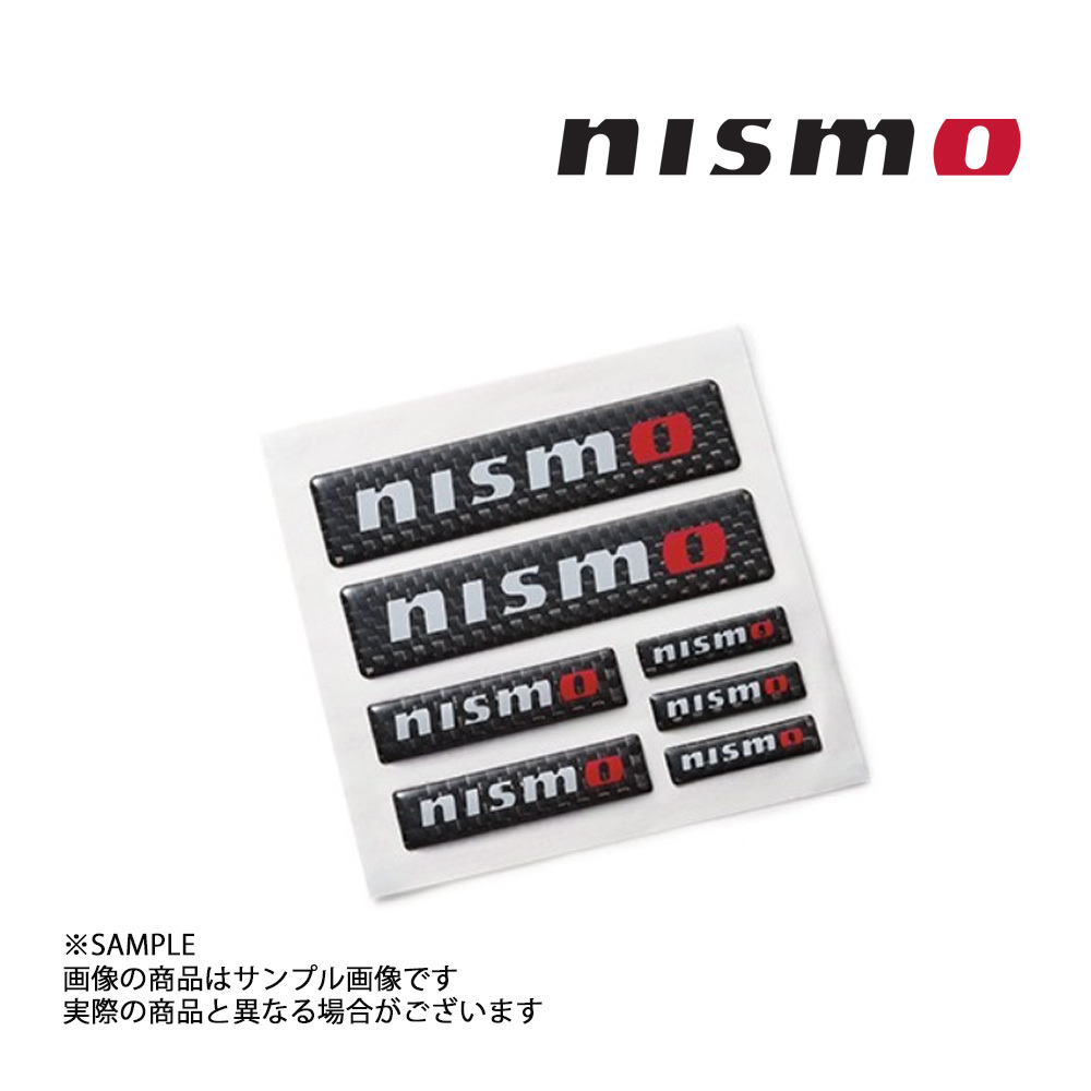 即納 NISMO ニスモ マルチガーニッシュ カーボン ステッカー KWAA0-50P10 (660192454_画像1