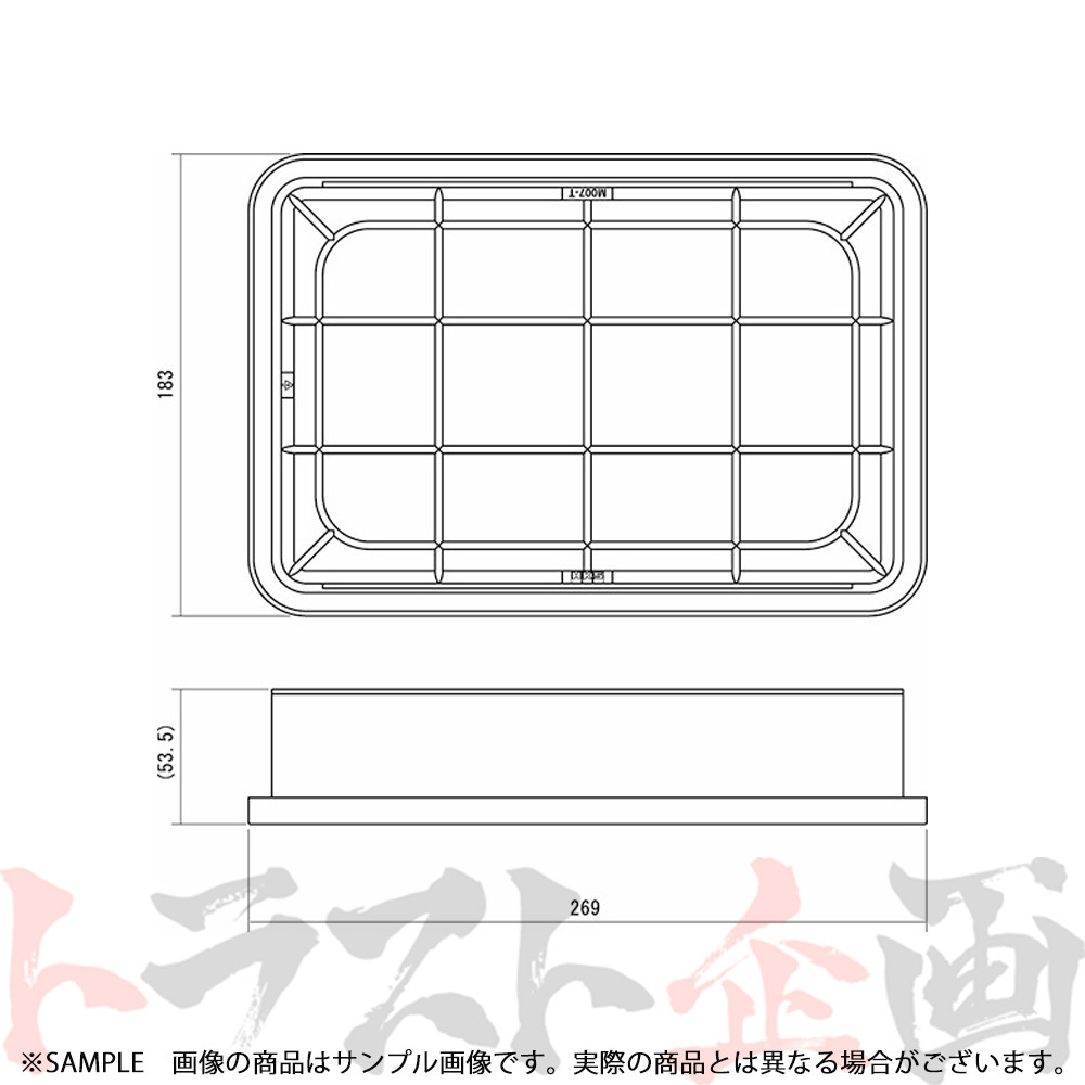 HKS スーパーエアフィルター アウトランダー CW5W 4B12 70017-AM107 ミツビシ (213182372_画像2