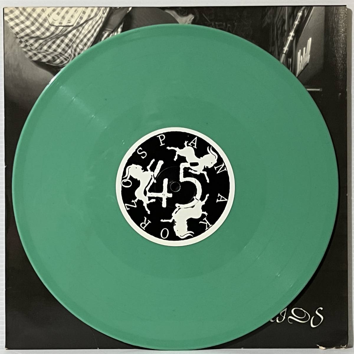 Swing Kids / Spanakorzo - Swing Kids / Fly By Wire (10 inch Green Vinyl) ■Used■ Emo エモいレコード_画像4