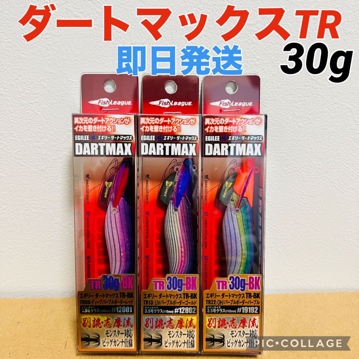 公式通販ショップ ダートマックス TR 30g BK ティップラン エギ | www 