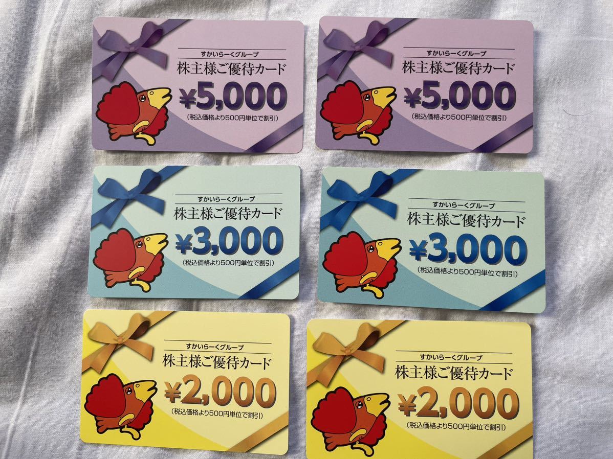 すかいらーくホールディングス　株主優待券20000円分　（株主優待券10000円分　2024年3月31日まで、10000円分　2024年9月30日）_画像1