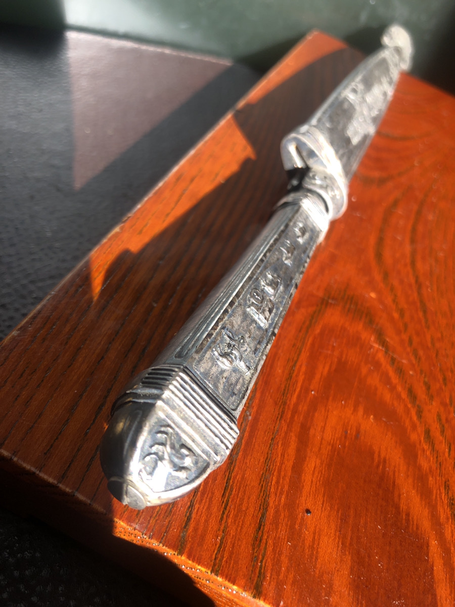 [INOX made Argentina gaucho knife ] paper-knife letter opener [23/011 TY-P.]