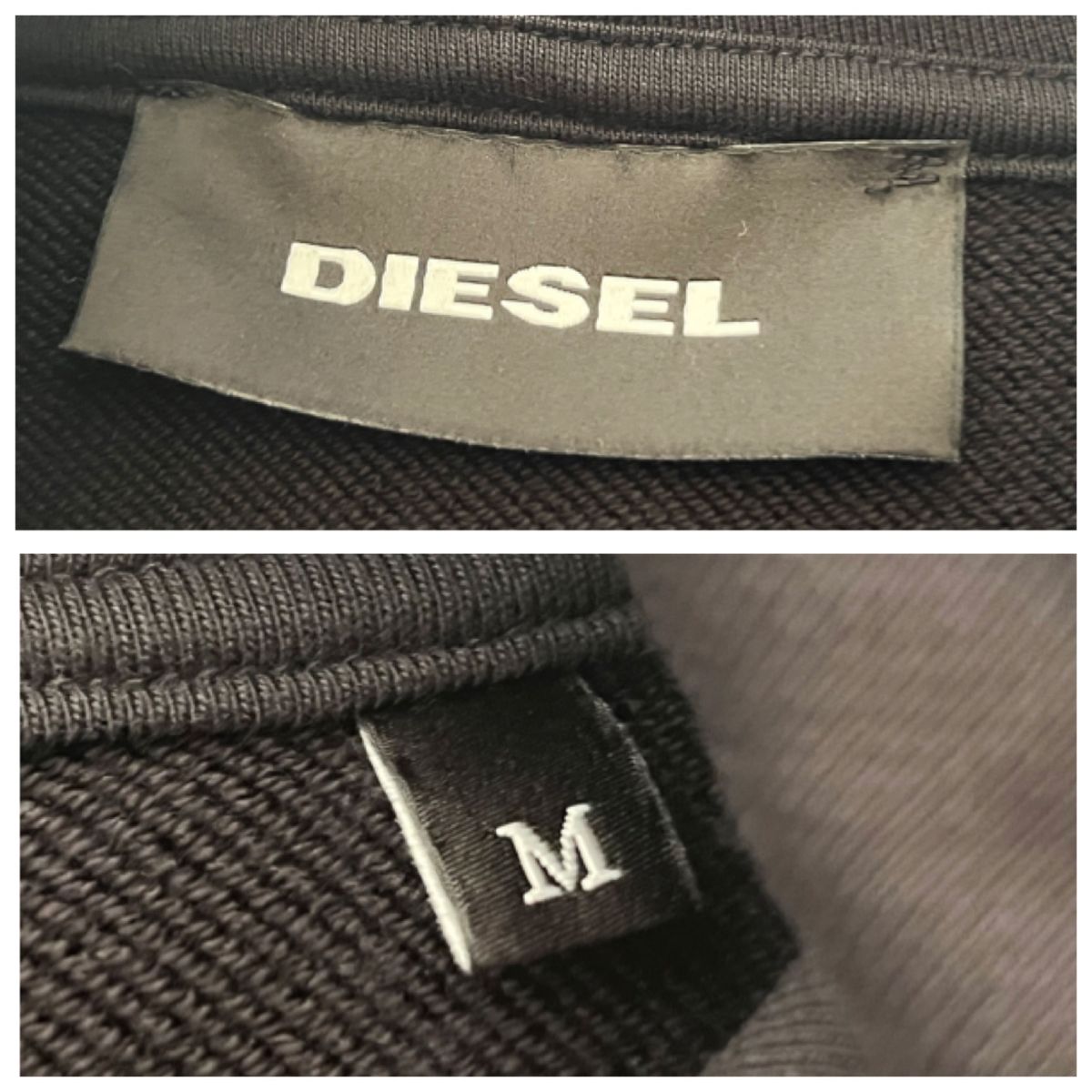 お値下げ！DIESEL ディーゼル パーカー デストロイ ネオンカラー ユニセックス Mサイズ 