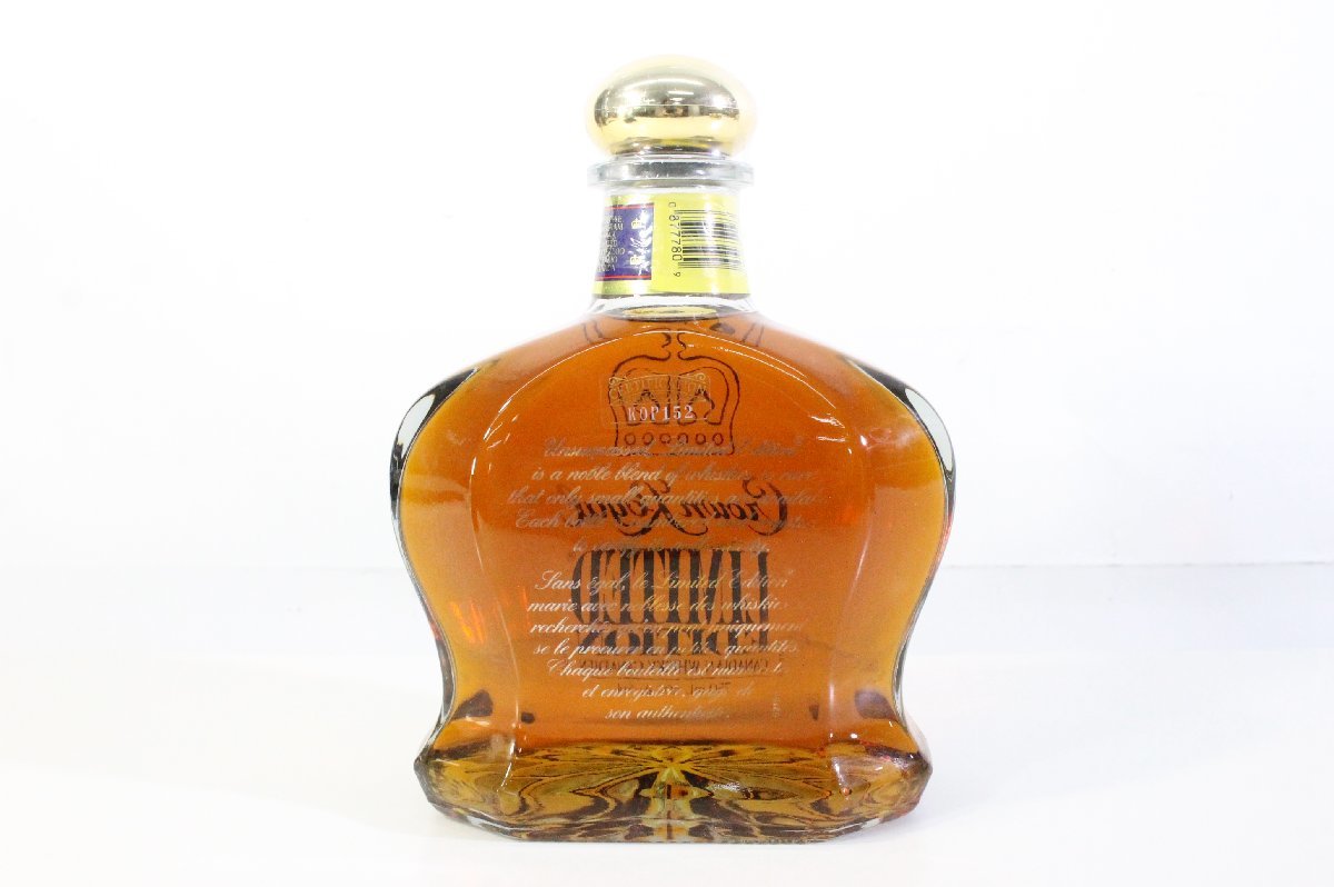 ☆327☆【未開栓】 CROWN ROYAL LIMITED EDITION クラウンローヤル リミテッドエディション 750ml 40%_画像5