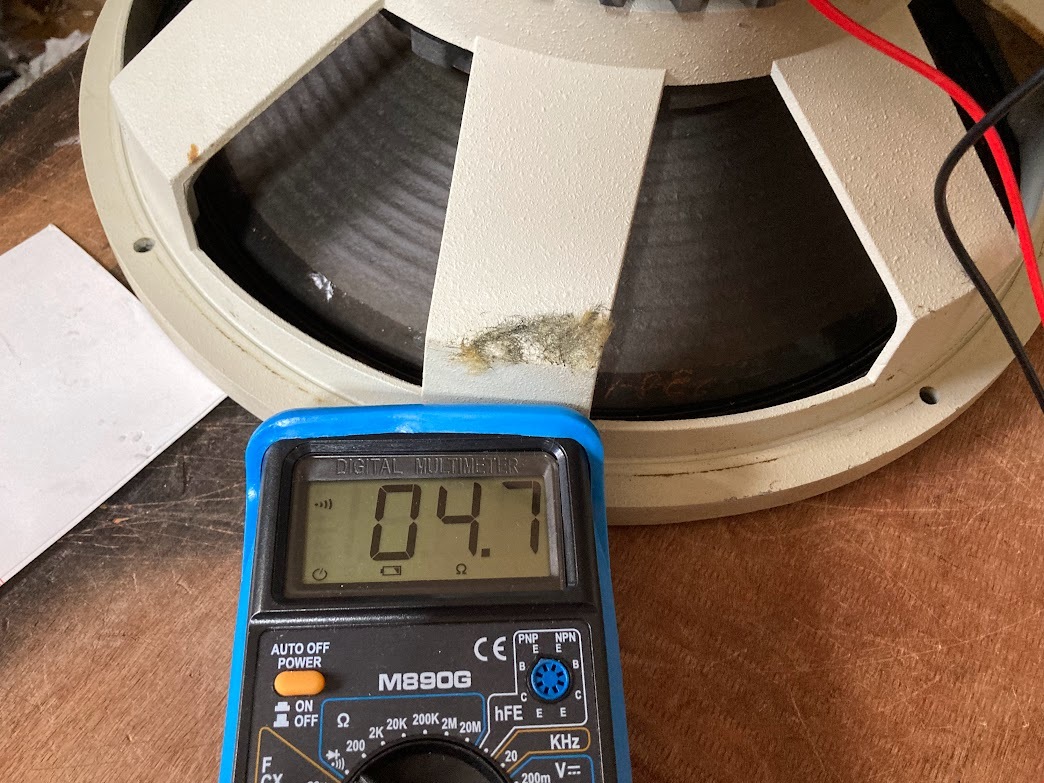 JBL TAD ロカンシー GAUSS ウーファーユニット 4583A 2本 完動品 JBL TAD ロカンシー GAUSS ウーファーユニット 4583A 2本 完動品