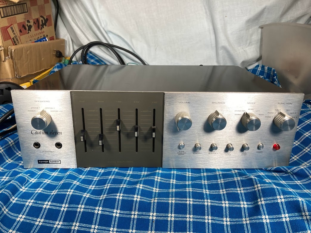 harman/kardon プリアンプ Citation11 3ヶ月保証(その他)|売買 harman/kardon プリアンプ Citation11 3ヶ月保証(その他)|売買