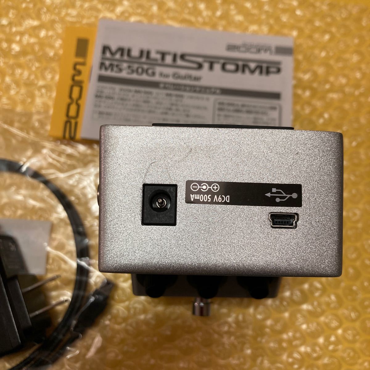 ZOOM MS-50G マルチストンプ エフェクター v3.10 +ACアダプター_画像7