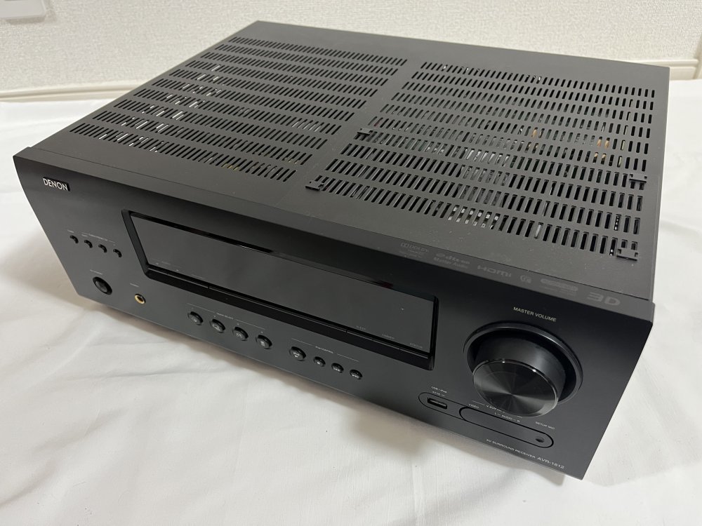 デノン Denon AVサラウンドレシーバー 5.1ch ブラック AVR-1612-K_画像4