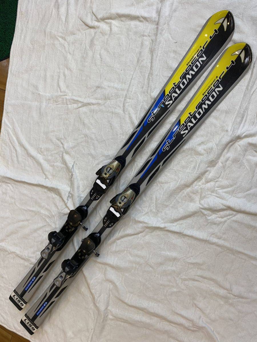 サロモン SALOMON ストリートレーサー４　158ｃｍ　初級者向き　中古品_画像3