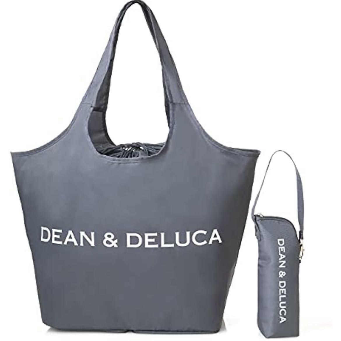 GLOW(グロー) 2021年 8月号DEAN & DELUCAレジかご買い物バッグと保冷ボトルホルダーのセット(ディーン&デルーカ ボトルケース 付録 )_画像1