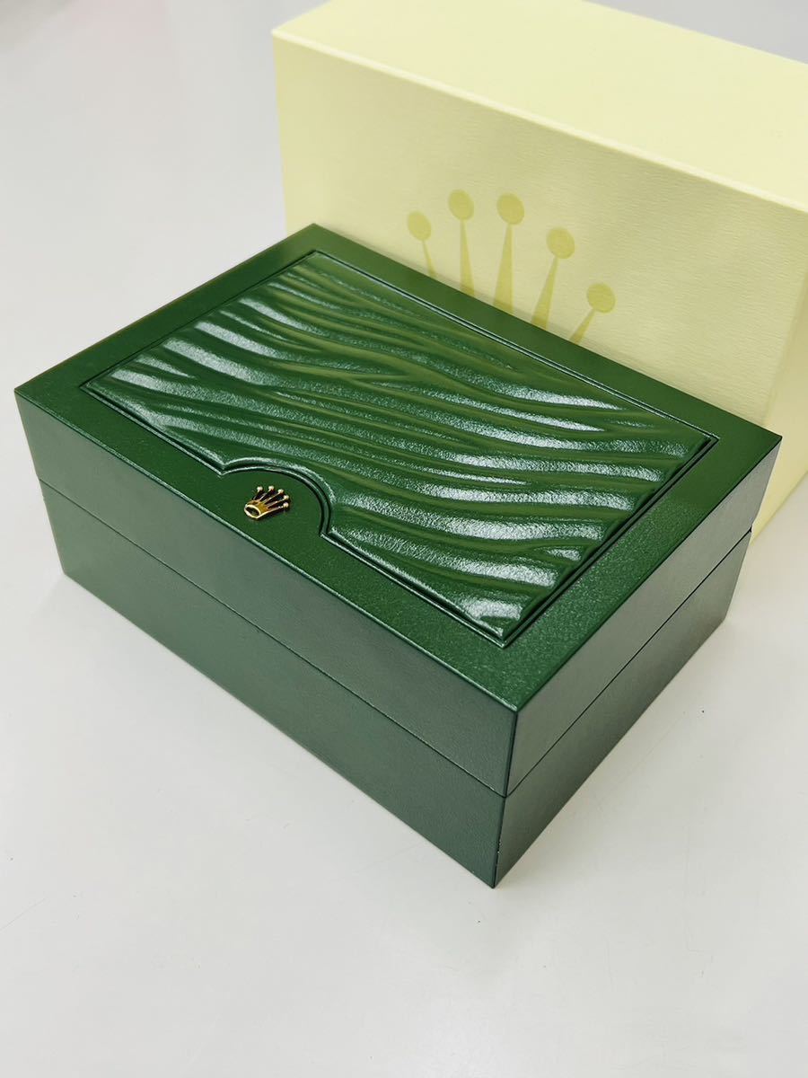 品多く ROLEX カレンダー付 緑×グリーン ケース BOX 空箱 ロレックス