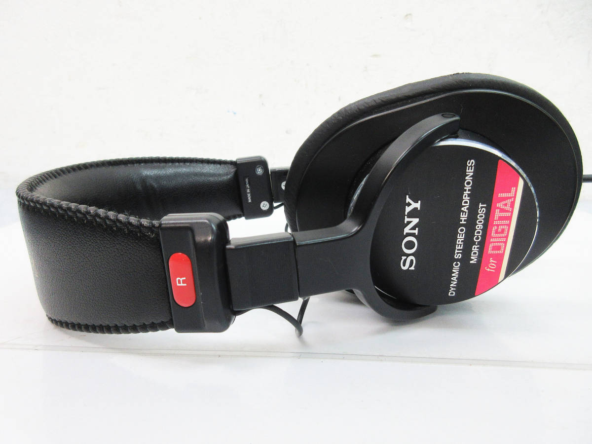 F8083●ソニー ヘッドホン●SONY MDR-CD900ST for DIGITAL●ダイナミックステレオヘッドホン●スタジオモニターヘッドホン●密閉式●動作品_画像5