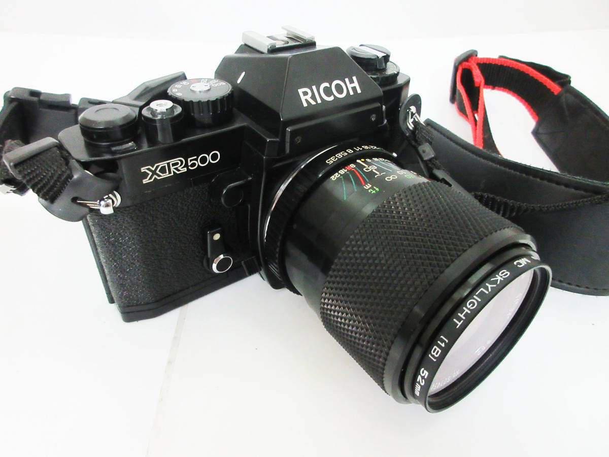 SH4536【ビンテージカメラ】RICOH XR500★一眼レフ カメラ★レンズ リコー XR RIKENON 1:2 50mm / TAIKOR 1:3.5-4.5 35-70mm★現状品★_画像3