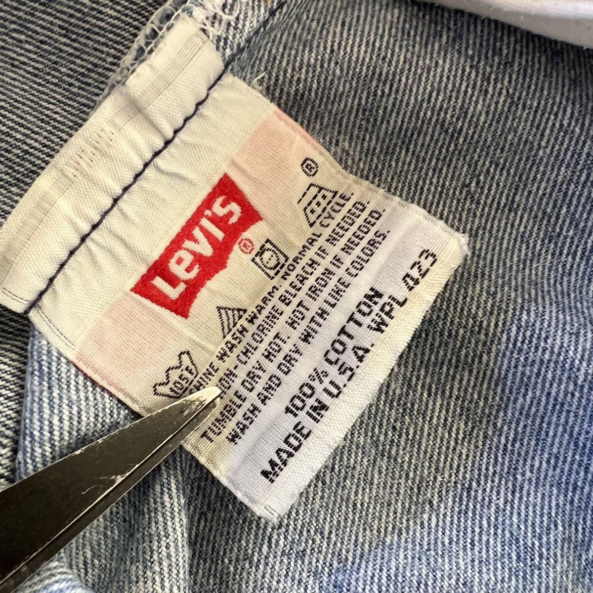 Levi's 501 USA製 W32 リーバイス ダメージ デニム ジーンズ 90 Levi's 501 USA製 W32 リーバイス ダメージ デニム ジーンズ 90