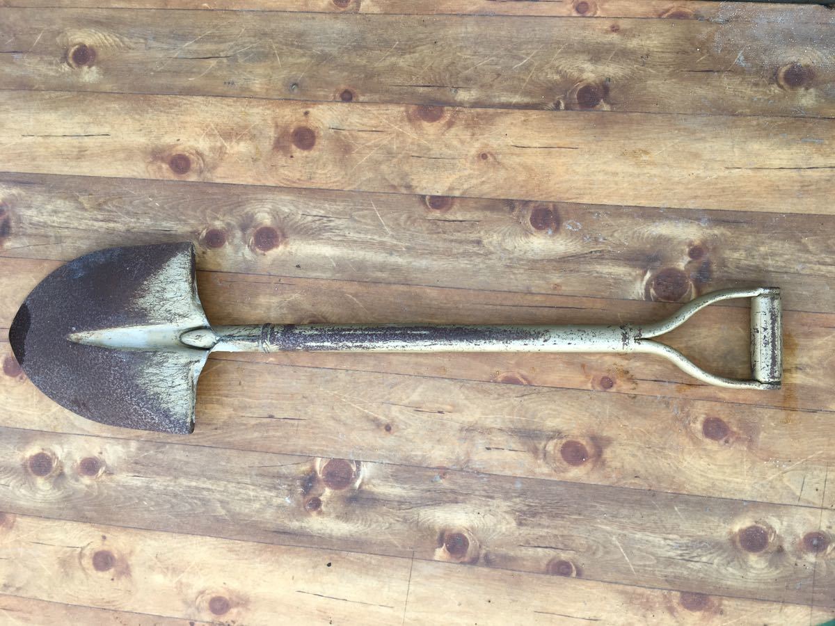  carpenter's tool gold Zojirushi shovel pipe pattern spade 