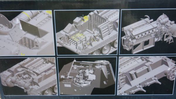 853 00915 トランペッター 1/16 ロシア SU-100 自走砲 B2_画像2