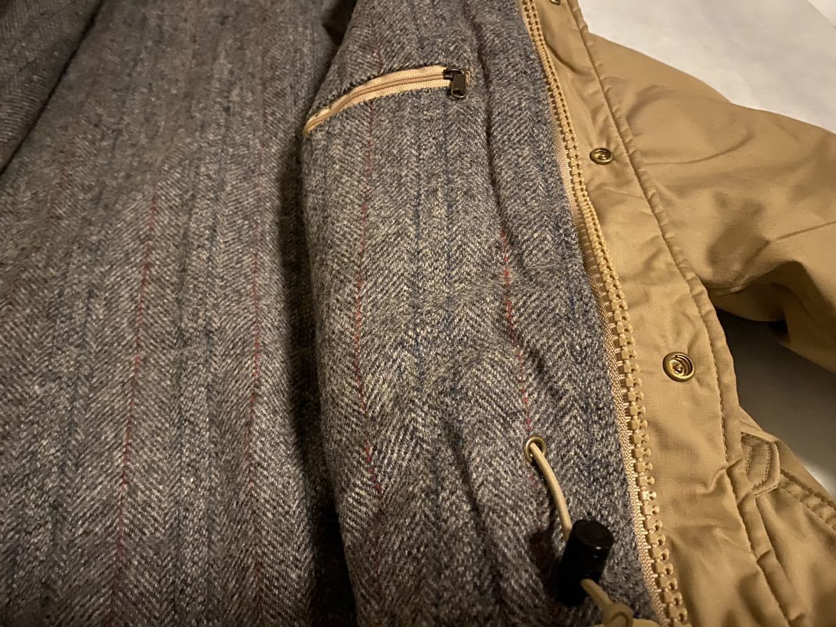 希少 USA製 80s ビンテージ ストームコート Winter Shell Storm Coat ストーム Woolrich OEM M ウールリッチ L.L.bean 70s エルエルビーン_画像7