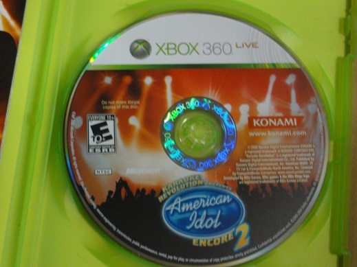 XBOX360 American Idol Encore 2 北米版 Karaoke Revolution Presents 海外 輸入 カラオケ_画像3