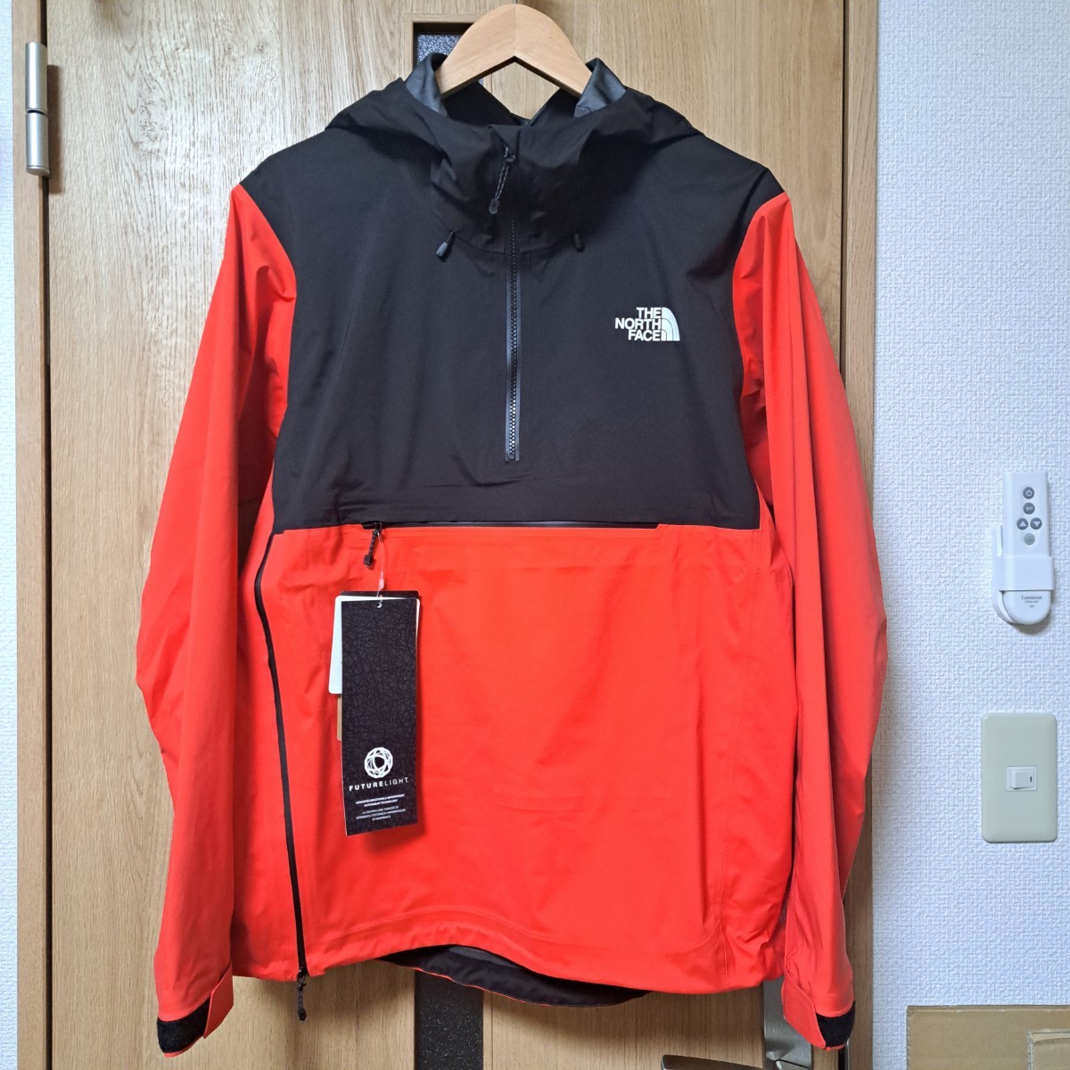 新品 ノースフェイス FLスーパーヘイズアノラック メンズM レインウェア 送料無料 THE NORTH FACE マウンテンパーカー