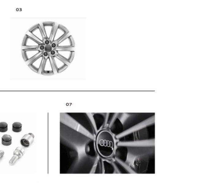 Audi A1 純正ホイールとContinental スタッドレス 4本セット_画像2