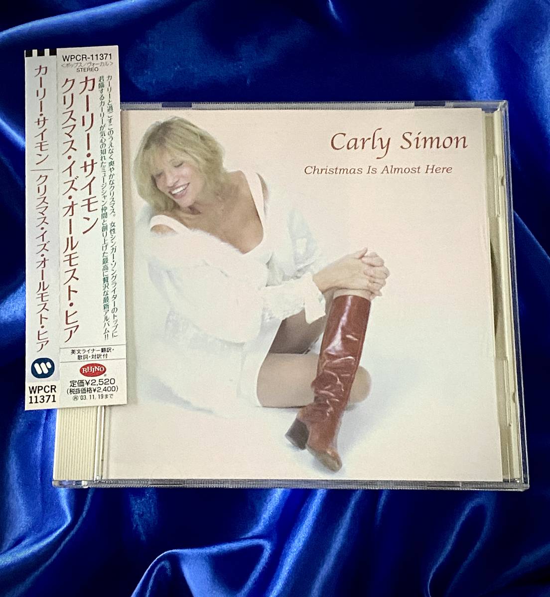 Carly Simon / Christmas Is Almost Here カーリーサイモン●WPCR11371 Ben Taylor, Billy Preston, Willie Nelson, Jim Keltner, Don Was_画像1