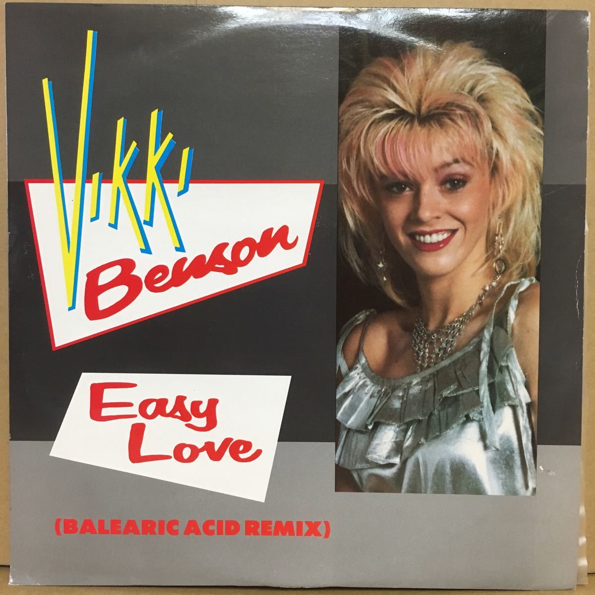 12' VIKKI BENSON / EASY LOVE ( BALEARIC ACID REMIX )_画像1