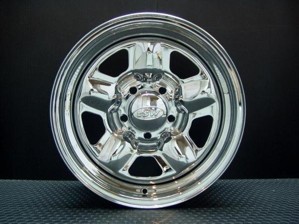 スター 15インチ タイヤホイールセット 4本 TSW STAR クローム 15X7J+20 5穴114.3 GOODYEAR LS EXE 195/50R15_画像3