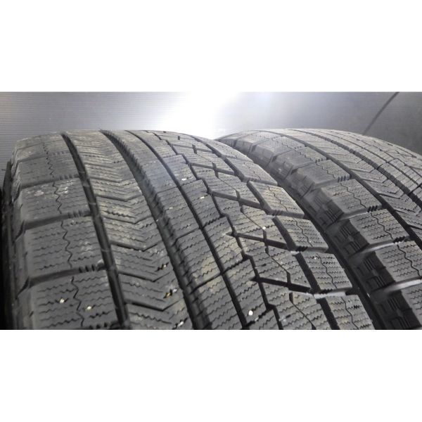 ブリヂストン BLIZZAK VRX 225/55R18 4本SET◎2017年製9分山スタッドレス◎中古 1本に若干のビート傷あり◎旭川手渡し可◎エルグランド等に_画像6