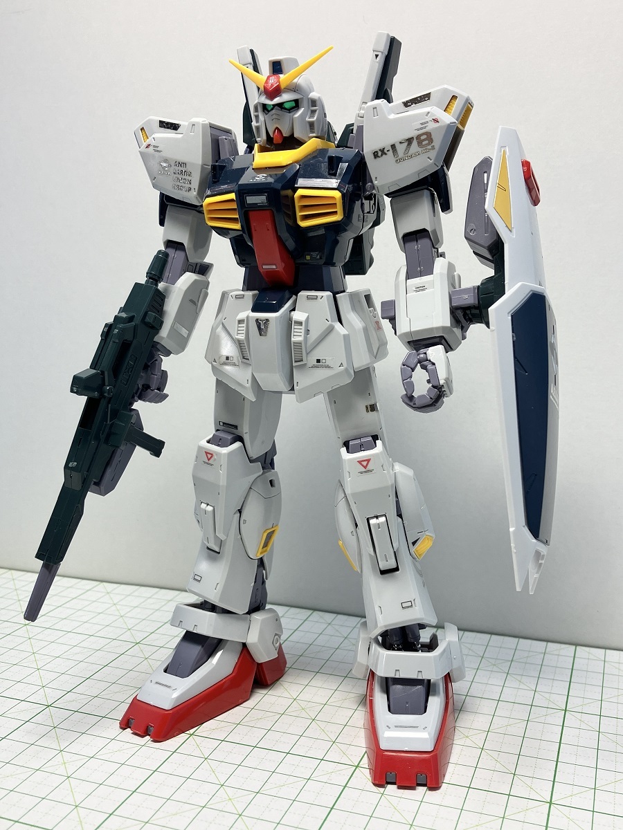 MG RX-178 ガンダムマークⅡ Ver.2.0 (エゥーゴ) HDカラー　完成品 Full Decal_画像6