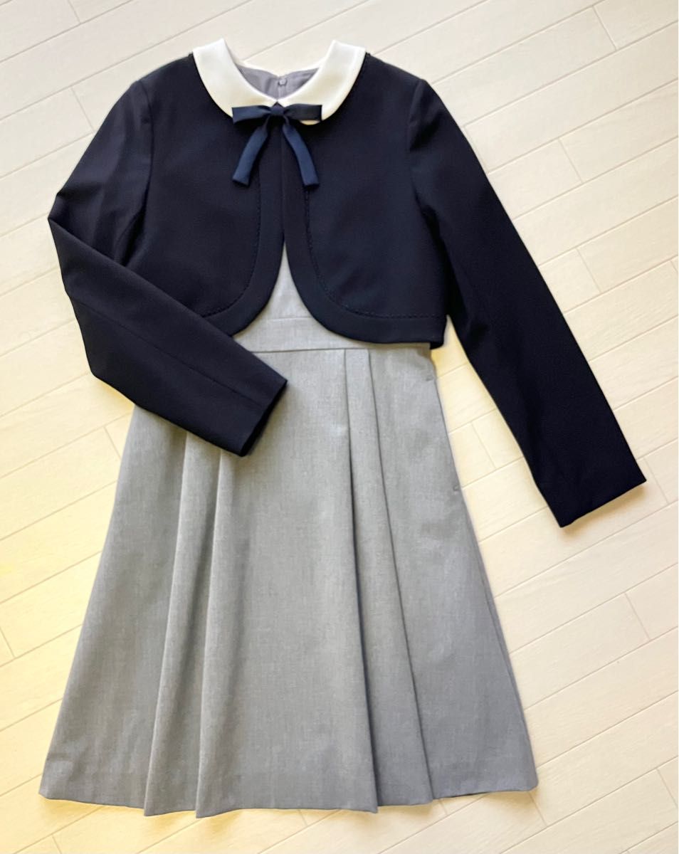 ポンポネットジュニア 女の子 M/150 受験 面接 卒服 卒業式 ポンポネットジュニア 女の子 M/150 受験 面接 卒服 卒業式