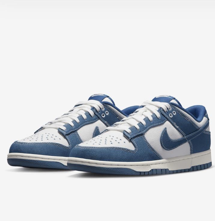 【新品未使用】NIKE ナイキ DUNK LOW SE DENIM INDUSTRIAL BLUE ダンクロー デニム インダストリアル　ブルー　DV0834-101 28.0cm _画像1