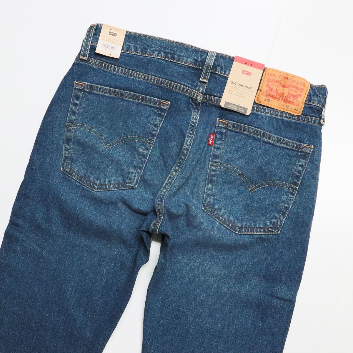 ★リーバイス Levis 510 新品 メンズ 快適 ストレッチ カジュアル スキニー ジーンズ デニム 32インチ [05510-1210-32] 四 壱★QWER★_画像1