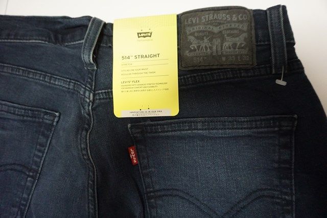 ★リーバイス Levis 514 新品 メンズ ストレッチ ストレート フィット ジーンズ デニム パンツ 31インチ [00514-1403-31]四 壱★QWER_画像3