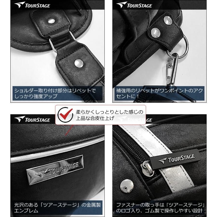 ★ツアーステージ ゴルフ TOUR STAGE GOLF 新品 斜め掛け ボディバッグ ショルダーバッグ BAG 鞄 かばん 黒 [TSBDB0418BLK1N]一 六★QWER_画像3