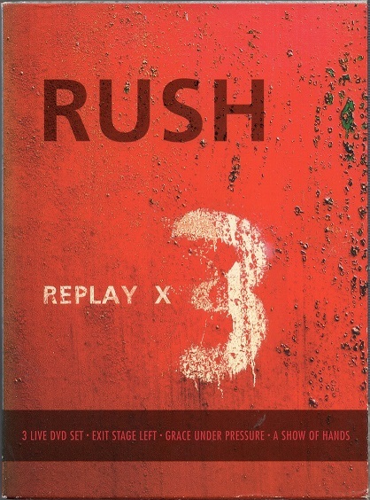 RUSH / REPLAY ×３：輸入３DVD + 1CDの画像1