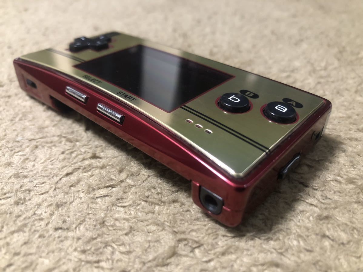 Nintendo ニンテンドー GAME BOY micro ゲームボーイミクロ ファミコンカラー 任天堂 _画像5