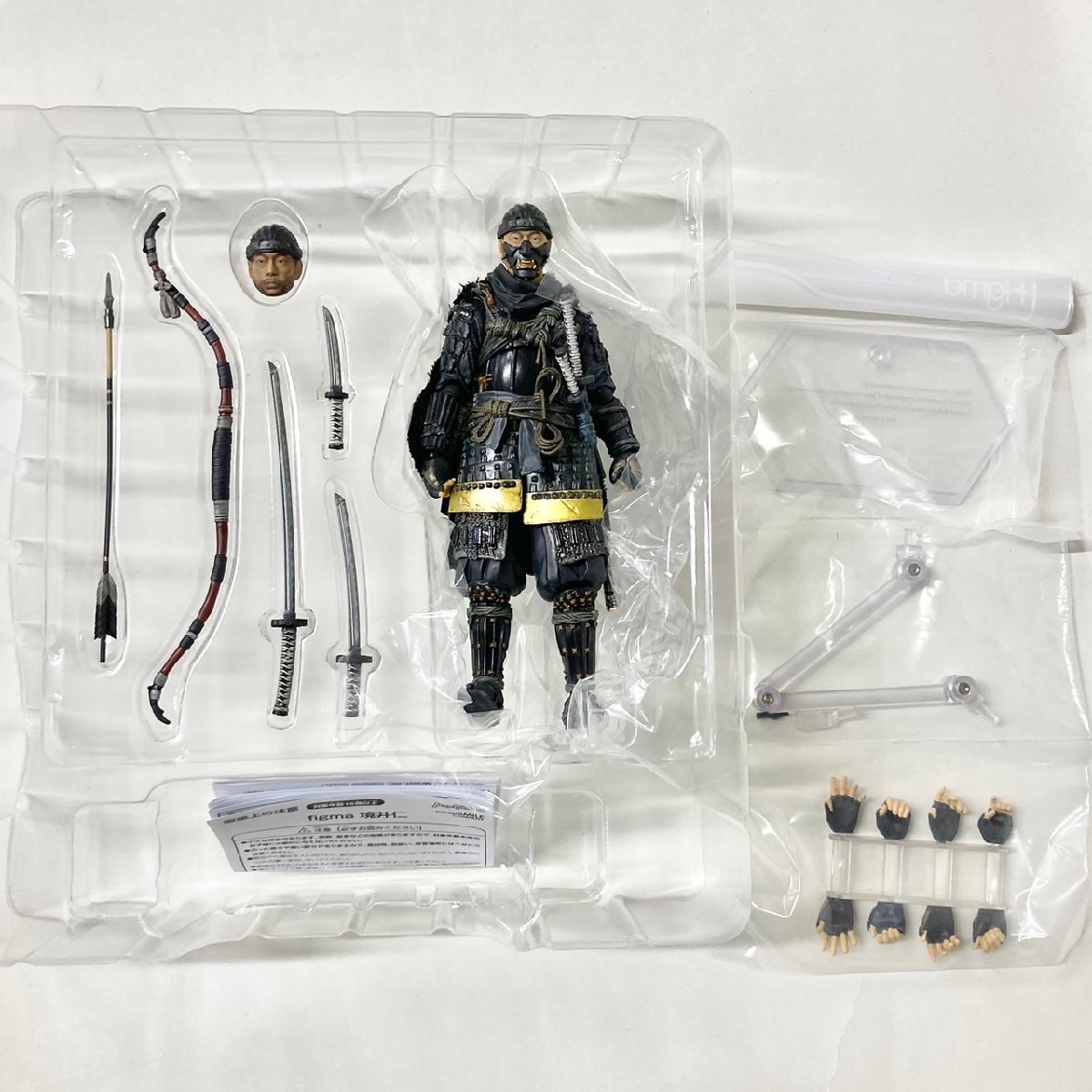 【開封品】figma(フィグマ) 509 ゴーストオブツシマ Ghost of Tsushima 境井仁【送料無料】フィギュア 管AU3111909_画像2