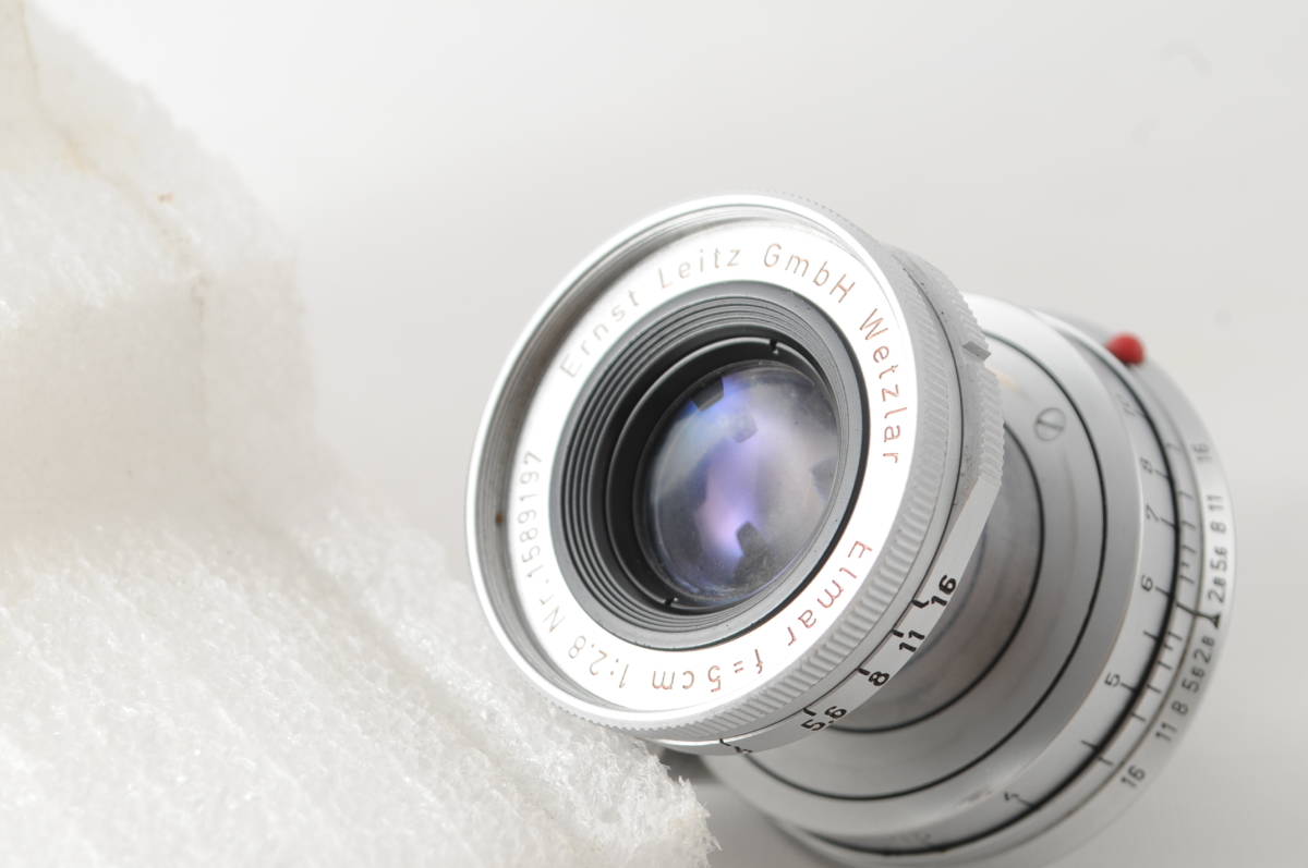 Leica ライカ Elmar 5cm F2.8 エルマー Mマウント feet キャップ Leitz Wetzlar ライツ Germany 5/2.8 50 28 ★極上美品★_画像8