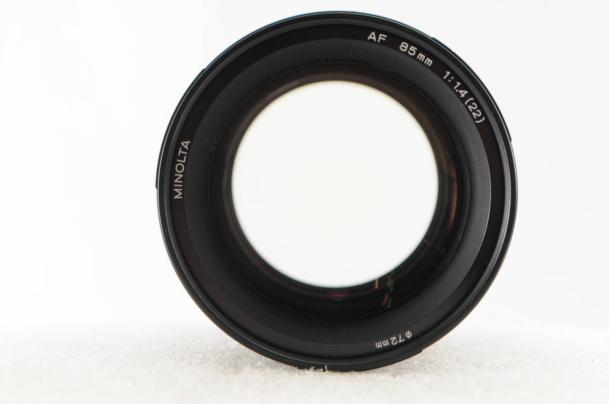 MINOLTA AF 85mm F1.4 ミノルタ AF85 AF一眼レフ カメラレンズ★超美品★_画像8