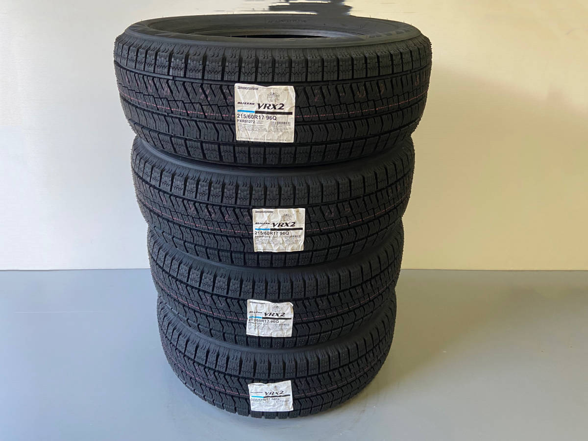 ■215/60R17 96Q■VRX2 2022年製■ブリザック VRX2 スタッドレス 4本セット ブリヂストン BLIZZAK 新品未使用 215 60 17 _画像3