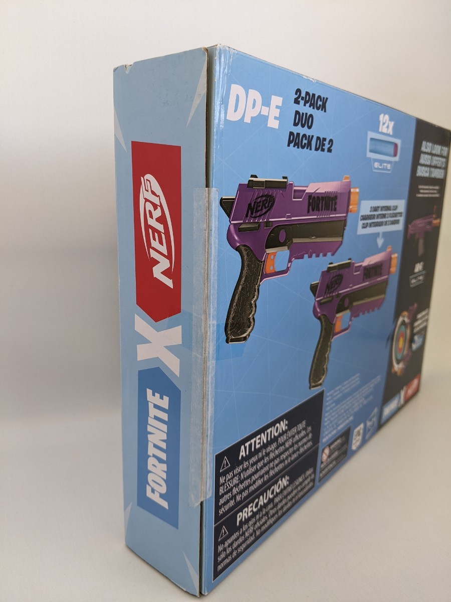 中古品 ナーフNERF Fortnite DP-E Dart Blaster 2 Packの画像3