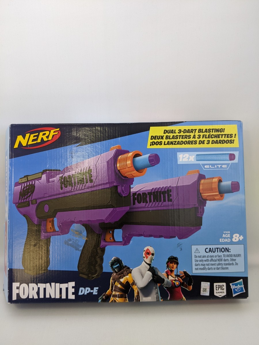 中古品 ナーフNERF Fortnite DP-E Dart Blaster 2 Packの画像1